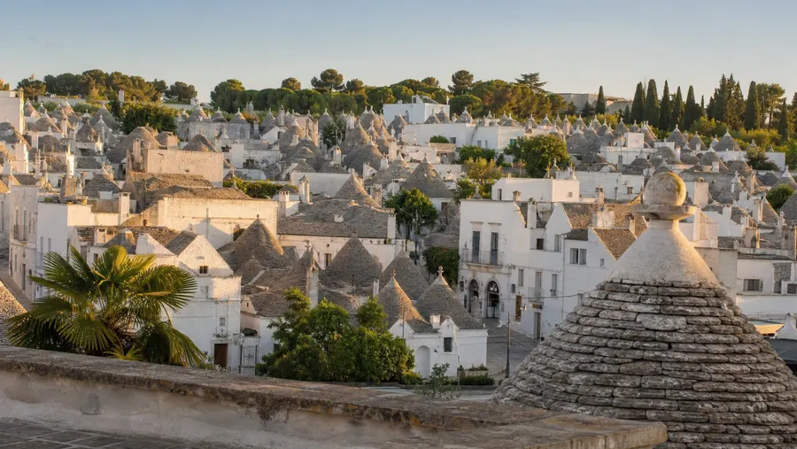 Panorama des trulli d’Alberobello