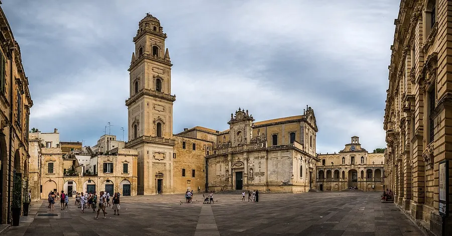 Piazza del Duomo à Lecce